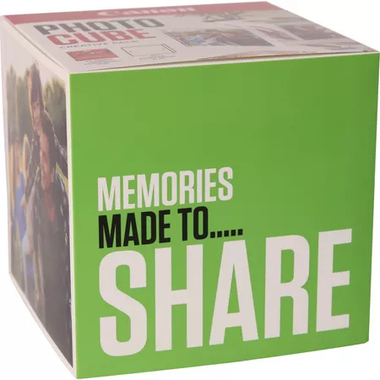 CANON Photo Cube Creative 13x13 vert PP2015x5 Cadre phot. acrylic incl.40fl.