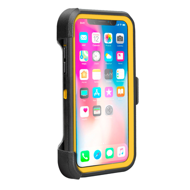 Coque résistante avec clip ceinture pour iPhone X et iPhone XS
