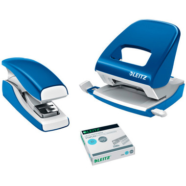 LEITZ Flachheftgerät NeXXT 5603 5603-00-35 SoftPress, blau 30 Blatt
