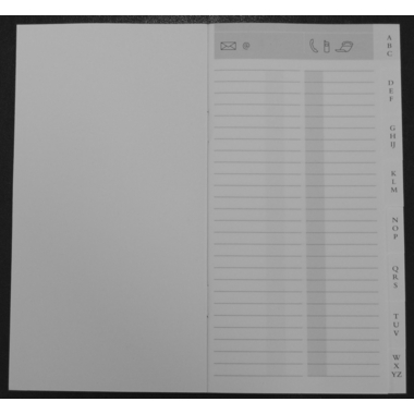 BREPOLS Adressregister weiss 26.3.0243 604/774 0