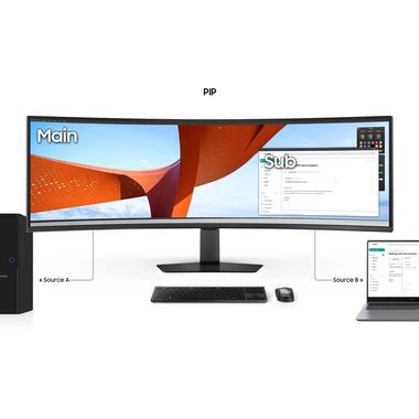 Samsung Moniteur ViewFinity S95UF 49 ", 5120 x 1440