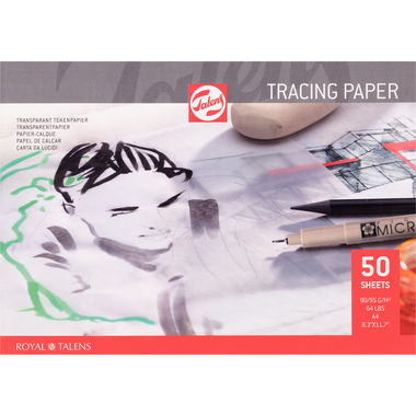 TALENS Carta transparente A3 91530031 FSCM80 50 fogli