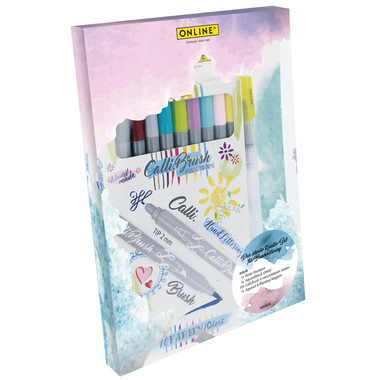 ONLINE Aquarell & Blending Set 18050 13-teilig