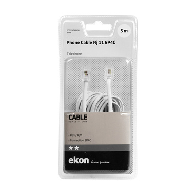 Câbles téléphoniques et extensions pour téléphones | Ekon