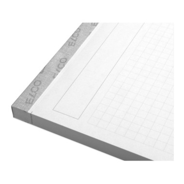 ELCO Bloc notes Prestige A4 73516.20 grau 80 feuilles