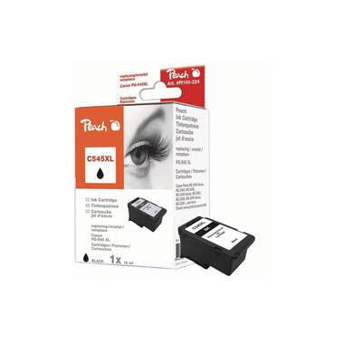 Peach Inchiostro Canon PG-545XLBK Nero