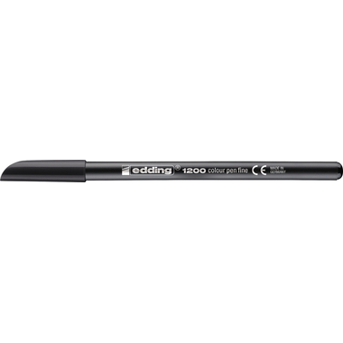 EDDING Stilos fibre 1200 0.5-1mm 1200-1 noir