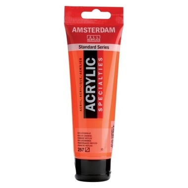AMSTERDAM Peinture acrylique 120ml 17092572 reflexorange 257