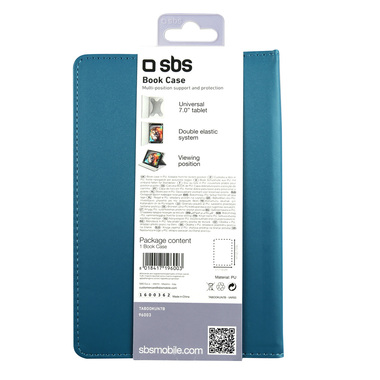 Custodia a libro universale con funzione stand per Tablet 7'' | SBS