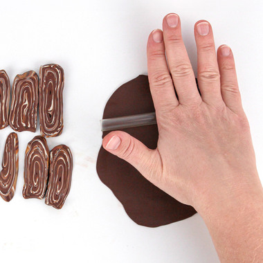 FIMO Set di modellazione 4x25g 8025HTC1 Design del legno