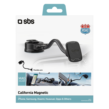 Support de voiture articulé pour téléphone pour tableau de bord | SBS