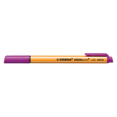 STABILO Faserschr. GREENpoint 0,8mm 6088/58 lila