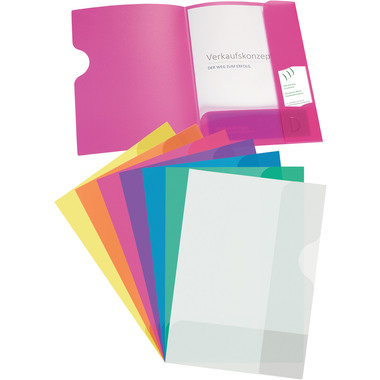 KOLMA Präsentationsmappe Easy A4 10.005.33 berry