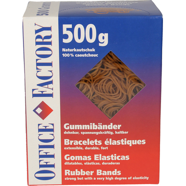 SMART OFFICE Elastique Nr. 3 500g 605510 1.3mm/20mm