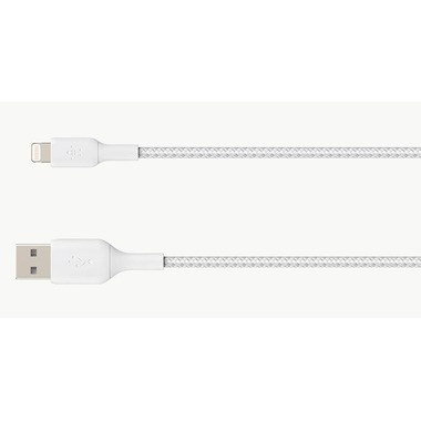 Belkin USB-Ladekabel Braided Boost Charge USB-A - Lightning 3 m