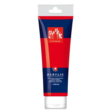 CARAN D'ACHE Colore acrilico 250ml 2810.060 zinnober