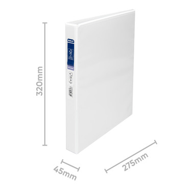 BIELLA Livre prés. CreativeXL#1 2cm 44742001U blanc, 4-anneaux, poche A4