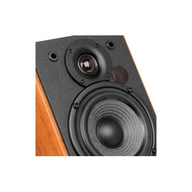 Coppia di diffusori da scaffale Edifier R1380T Marrone, Nero