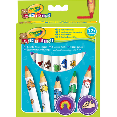 CRAYOLA Jumbo Buntstifte 81-0008 8 Stück