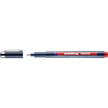 EDDING Profipen 1800 0.70mm 1800-2-07 rot