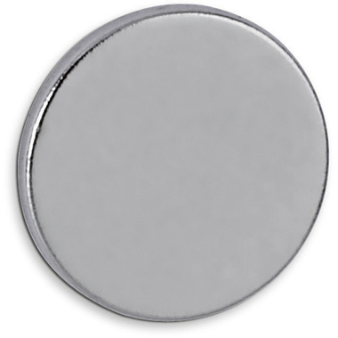 MAUL Neodym-Magnet 10x1mm 6166196 0,5kg Haftkraft, 10 St./Set