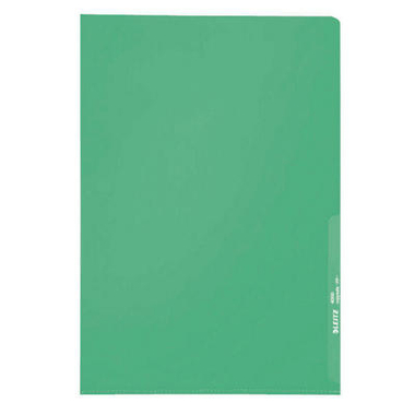 LEITZ cartelline PP A4 40000055 verde, 0,13mm 100 pezzi