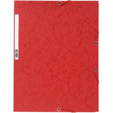 EXACOMPTA Pochette à élastique A4 55505E rouge