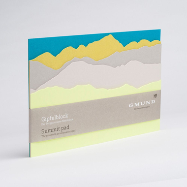 GMUND Berg&Tal Blocco A5 32815 colored, blanko 35 fogli