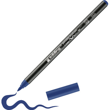 EDDING Porcellana Marker 4212 1-4mm E-4200 blu acciaio