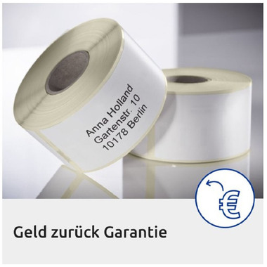 AVERY ZWECKFORM Adress-Etiketten 89x36mm AS0722400 weiss, Rolle 2x260 Stück