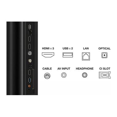 TCL TV 85P745 85", 3840 x 2160 (Ultra HD 4K), LED-LCD