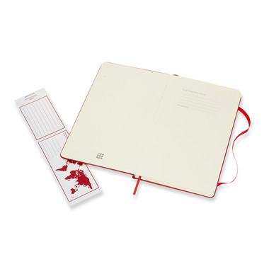 MOLESKINE Taccuino Classic HC Large 341715420 scharl.rot, punti 240 fogli