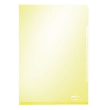 LEITZ Sichtmappen Premium A4 41530015 gelb, 0,15mm 100 Stück