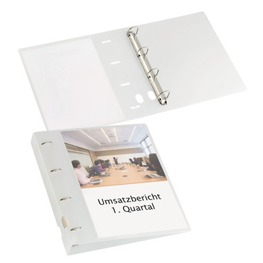 KOLMA Classeur anneaux Vario 3cm 02.018.00 4 anneaux transparent A4+