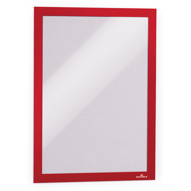 DURABLE Dossier Duraframe A4 487203 rosso, autoadesivo 2 pezzi