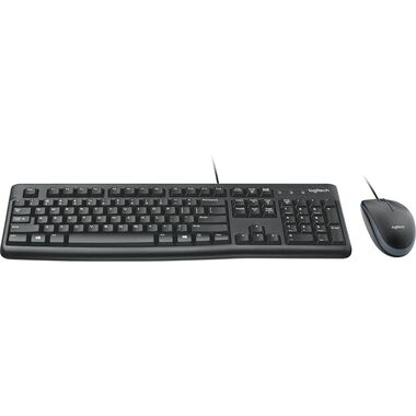 Logitech Tastatur-Maus-Set Desktop MK120
