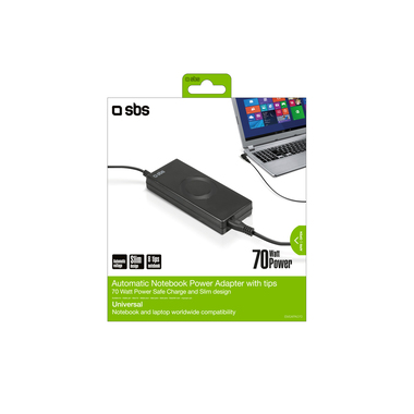 Spannungswandler für Netbook/Notebook von 220V/70W | SBS