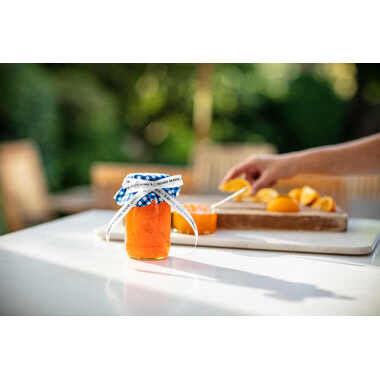 PTOUCH Ruban en textile noir/blanc TZe-R231 PT-DV600VP 12 mm