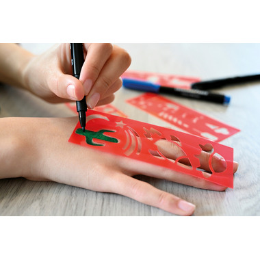 EBERHARD FABER Tattoo Pens 559504 Kids, 4 colori