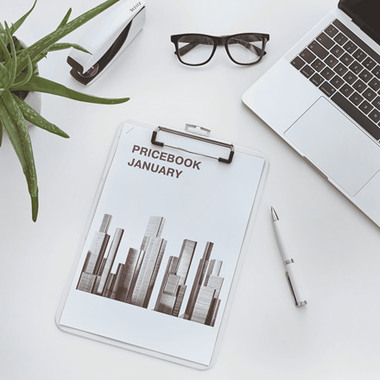 LEITZ Klemmbrett WOW PS A4 3971-00-01 weiss