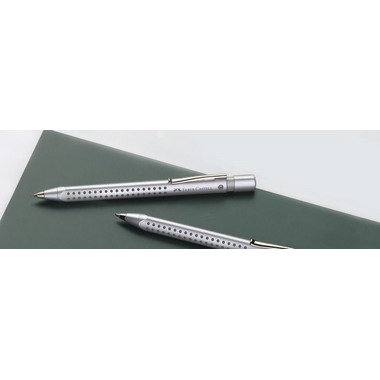 FABER-CASTELL Stylo à bille GRIP 2011 M 144187 noir mat 0.7mm
