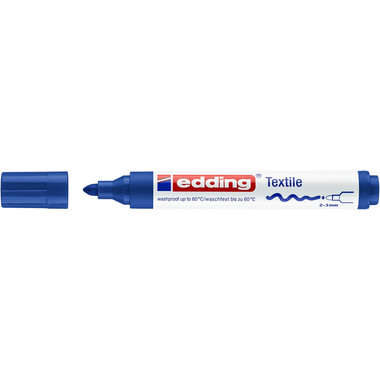 EDDING T-Shirt-Marker 4500 2-3mm 4500-3 blau