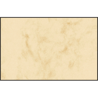 SIGEL Visitenkarten 85x55mm DP744 beige, 225g 100 Stück
