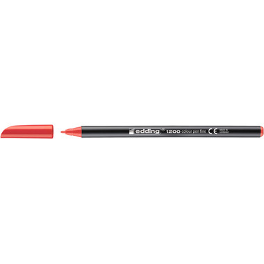 EDDING Faserschreiber 1200 0.5-1mm 1200-2 rot