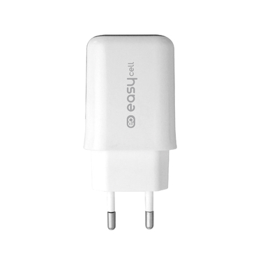 Caricabatteria da viaggio 2100 mAh con porta USB, marchio Easycell