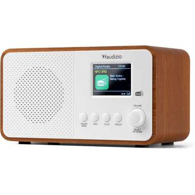 Audizio Radio DAB+ Avio Bianco
