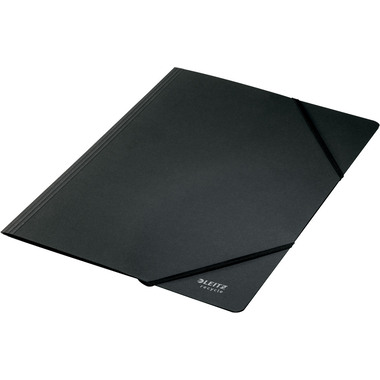 LEITZ Cartellina elastico Recycle A4 3908-00-95 nero, cartone