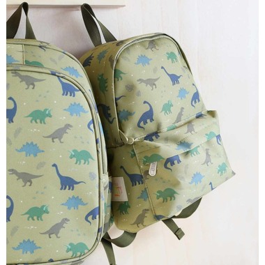 ALLC Rucksack Dinosaurs BPDIGR45 grün 23.5x30x10cm