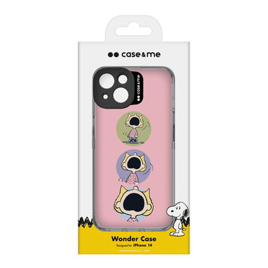 Cover Peanuts rigida per iPhone 14 | case&me