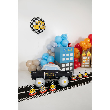 PARTYDECO Chemin de table 40x500cm BF4 Circuit automobile